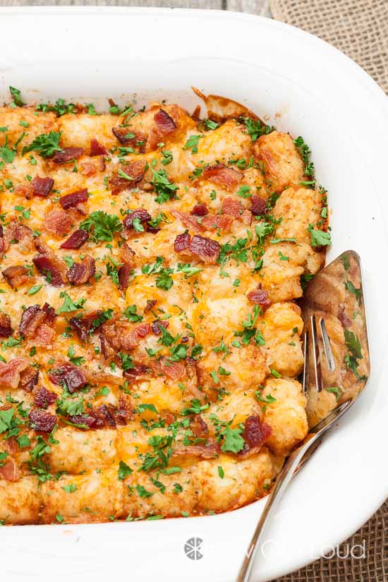 Tater Tot Brunch Bake